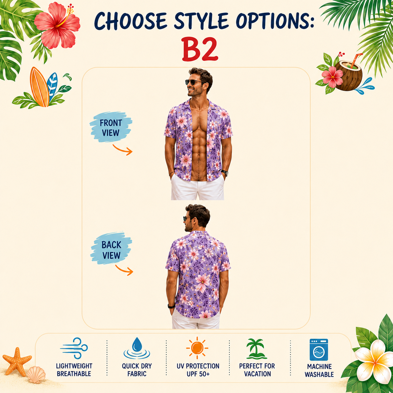 Custom Funny Muscle T-shirt for Men, Personalized Hawaiian Shirt Illusion Tee, 3D Fake Open Shirt, Summer Vacation Gag Gift for Him