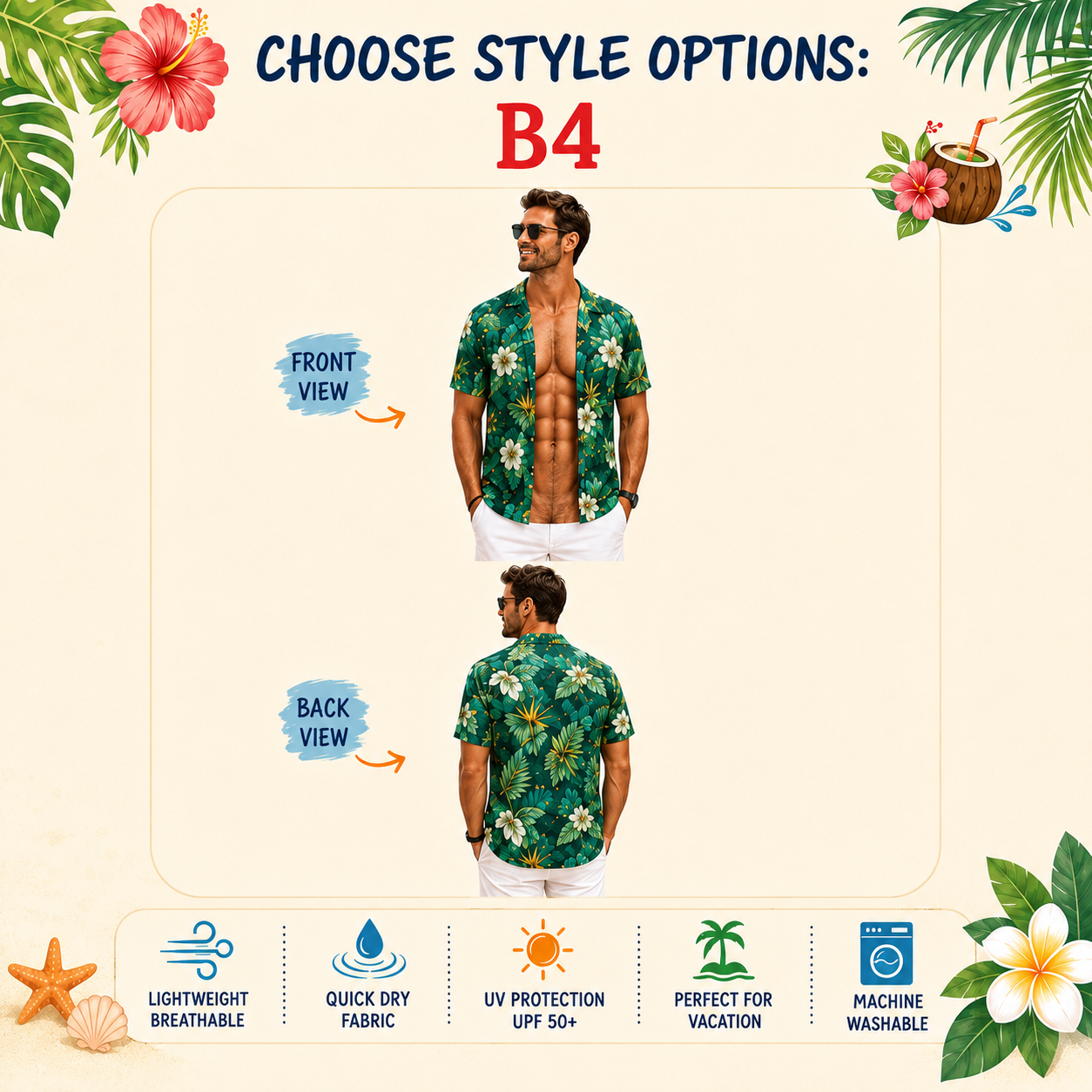 Custom Funny Muscle T-shirt for Men, Personalized Hawaiian Shirt Illusion Tee, 3D Fake Open Shirt, Summer Vacation Gag Gift for Him