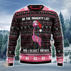 Funny Flamingo Ugly Christmas Sweater_ Custom Holiday Pullover