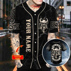 Viking Son Of Odin Valhalla Custom Baseball Jersey _ 3D All Over Print Clothing