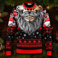 Cool Beard Skull Team Skull Ugly Christmas Sweater – Skull & Viking Graphic Tees