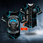Glory Or Valhalla Viking Custom Baseball Jersey – Skull & Viking Graphic Tees
