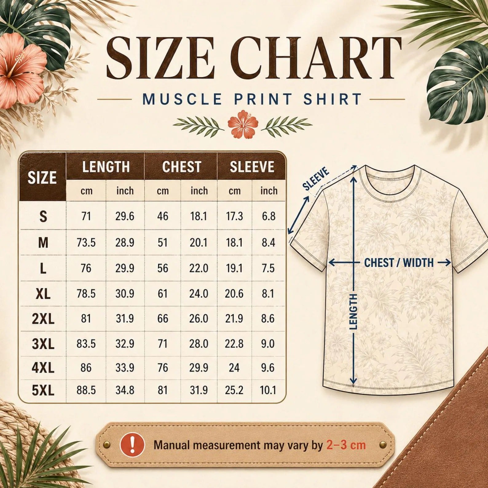 Funny Muscle Print T-shirt, Faux Leather Biker Vest Illusion, Men's Party Costume