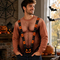 Funny Hairy Chest Halloween Mankini Sweater Novelty