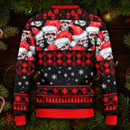 Cool Beard Skull Team Skull Ugly Christmas Sweater – Skull & Viking Graphic Tees