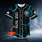 Glory Or Valhalla Viking Custom Baseball Jersey – Skull & Viking Graphic Tees