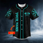 Only Trust – Someone Who Can See 3 Things In You Viking Custom Baseball Jersey – Skull & Viking Graphic Tees