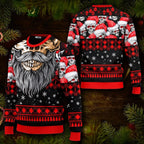 Cool Beard Skull Team Skull Ugly Christmas Sweater – Skull & Viking Graphic Tees