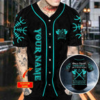 Only Trust – Someone Who Can See 3 Things In You Viking Custom Baseball Jersey – Skull & Viking Graphic Tees