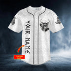 Viking Dad Just Like A Normal Dad But Much Cooler Custom Baseball Jersey – Skull & Viking Graphic Tees _ 3D All Over Print Clothing