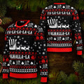 Falalalala Valhallala Viking Ships Viking Ugly Christmas Sweater – Skull & Viking Graphic Tees