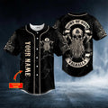 Viking Son Of Odin Valhalla Skull Custom Baseball Jersey – Skull & Viking Graphic Tees _ 3D All Over Print Clothing