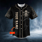 Viking Son Of Odin Valhalla Skull Custom Baseball Jersey – Skull & Viking Graphic Tees _ 3D All Over Print Clothing