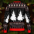 Best Skull Christmas Pattern Skull Ugly Christmas Sweater – Skull & Viking Graphic Tees