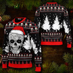 Best Skull Christmas Pattern Skull Ugly Christmas Sweater – Skull & Viking Graphic Tees